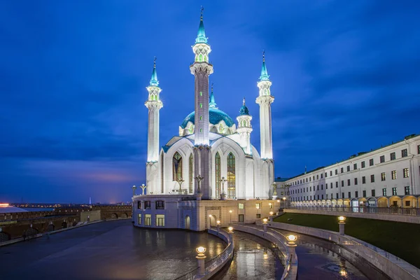 Rússia Kazan Mesquita Central Kul Sharif Kremlin — Fotografia de Stock