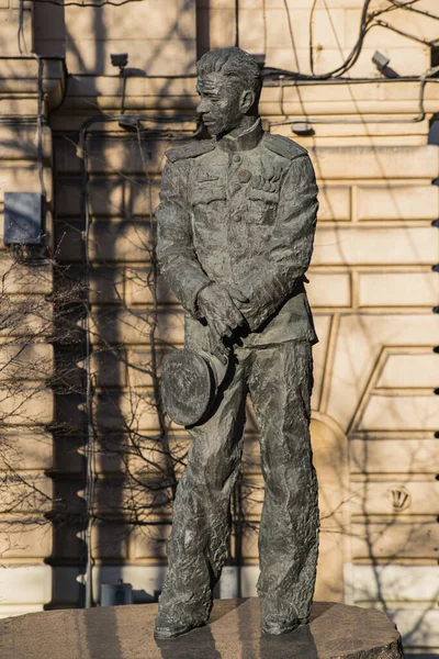 Petersburg Monument Hero Soviet Union Submariner Alexander Ivanovich Marinesko — Stock Photo, Image