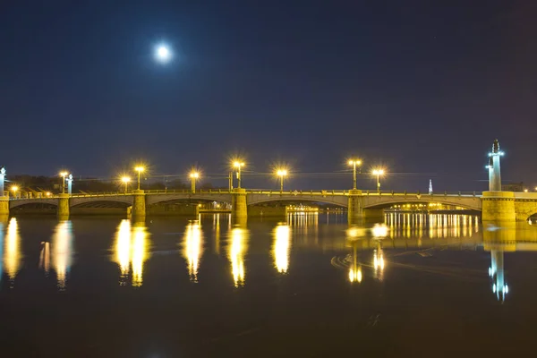 Россия Санкт Петербург Ушаковский Мост — стоковое фото