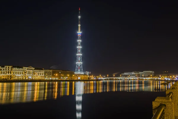 Rusland Sint Petersburg Brug Van Kantemirovsky — Stockfoto