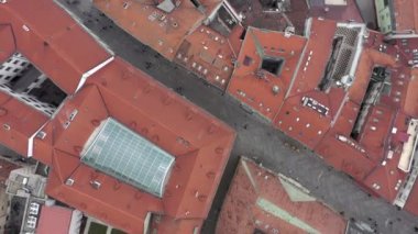 Bratislava Sokak ve Alışveriş Bölgesi Kuş Gözü Görünümü