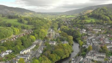 Llangollen Kuzeydoğu Galler 'de bir kasaba