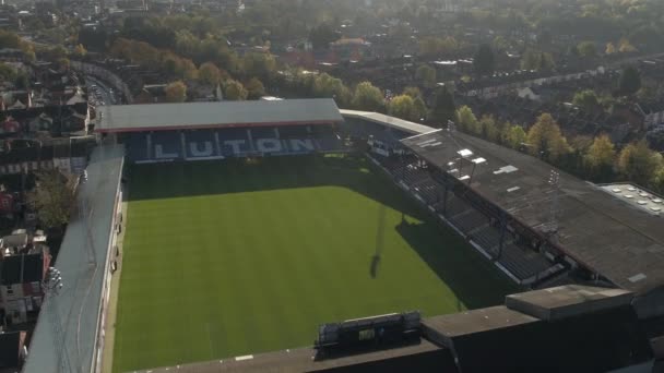 Fotbollsstadion Luton Town — Stockvideo