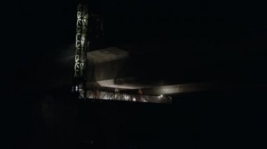 Gece Köprüsü 'nde Yapısal Bütünlüğü Denetleyen Güvenlik Müfettişleri