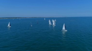 Sea Aerial View 'da Yaz Denizcilik Yarışları