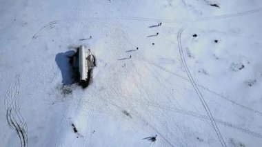 Solheimasandur Uçak Enkazı İzlanda Hava Görüntüsü