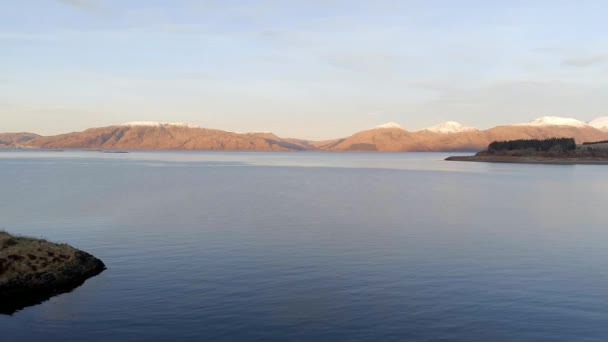 Εγκαταλελειμμένα Ερείπια Του Castle Stalker Στη Σκωτία — Αρχείο Βίντεο