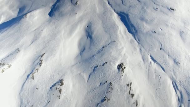 Langzame Onthulling Van Zwitserse Alpen — Stockvideo