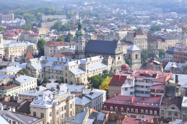 Lviv Ukrayna şehir mimarisi