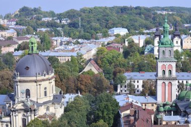 Lviv Ukrayna şehir mimarisi