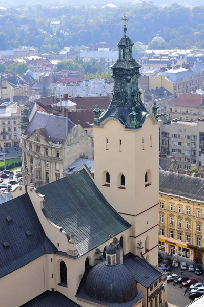 Architecture Ukrainian City Lviv — Stock Photo, Image