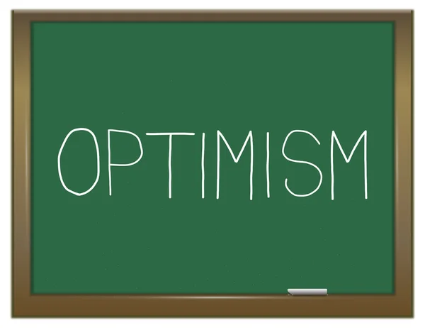 Optimism word concept. — Stock Photo, Image