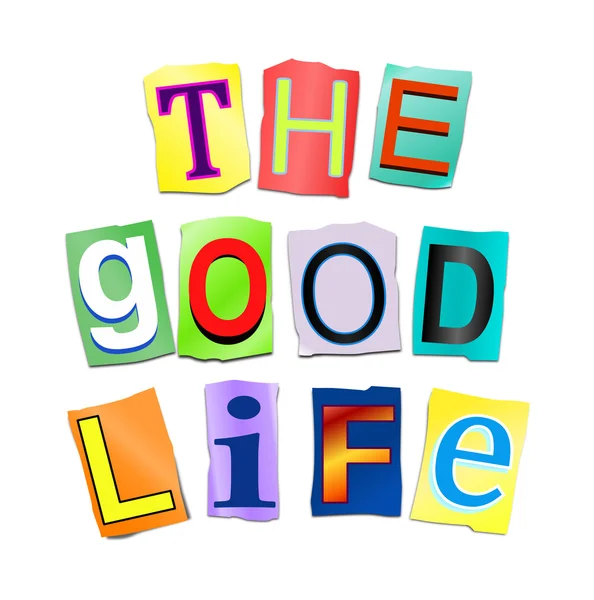 The good life. — Stock Photo, Image