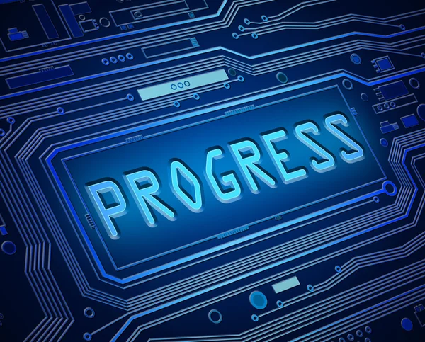 Technology progress concept. — Stock Photo, Image