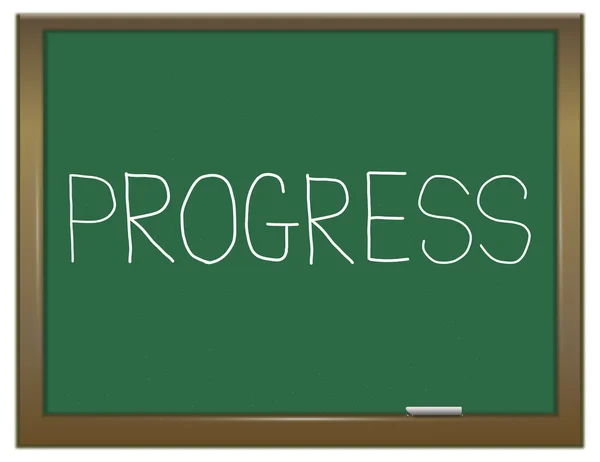 Concepto de palabra de progreso . — Foto de Stock