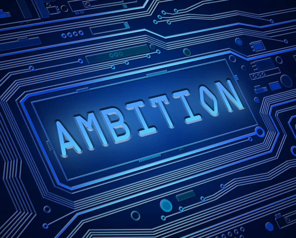 Ambition teknik koncept. — Stockfoto