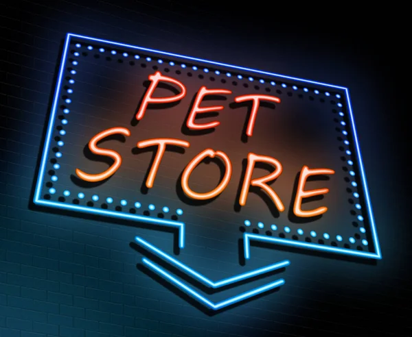 Pet store conceito . — Fotografia de Stock