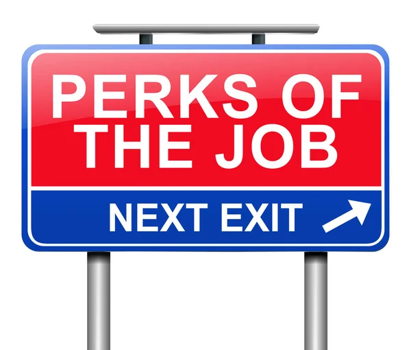 Perks of the job. — Stock Photo, Image