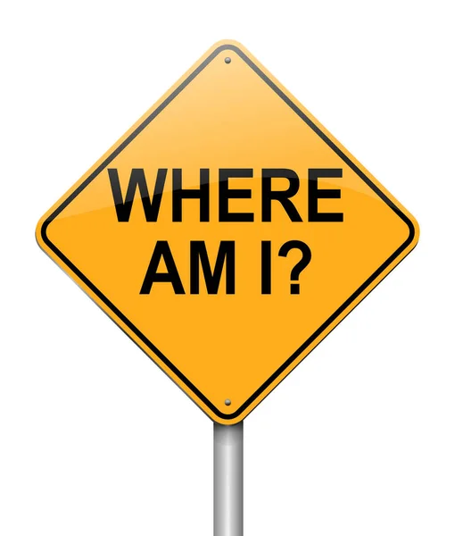 Where am I? — Stock Photo, Image