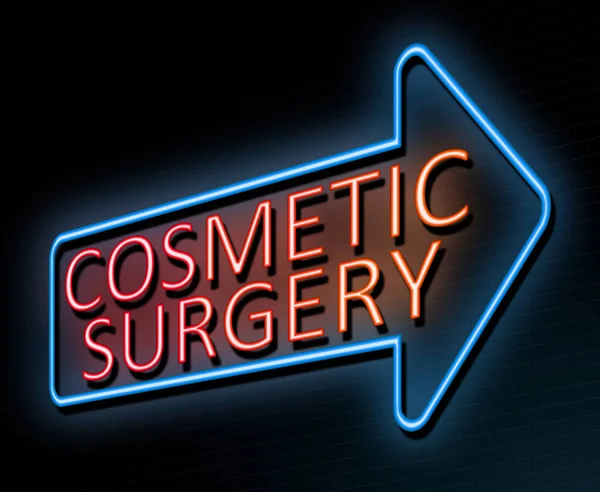 Cosmetic surgery concept. — Stock Photo, Image