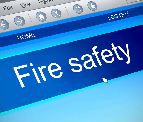 Fire safety concept. — Stock Photo, Image