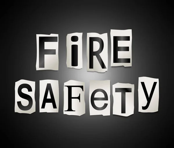 Fire safety concept. — Stock Photo, Image