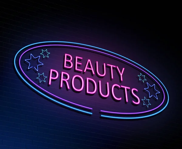 Konzept für Schönheitsprodukte. — Stockfoto
