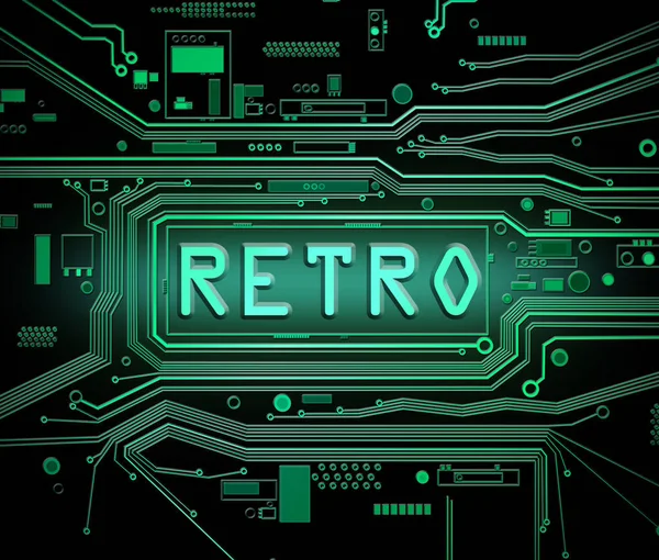 Retro technology concept. — Stock Photo, Image