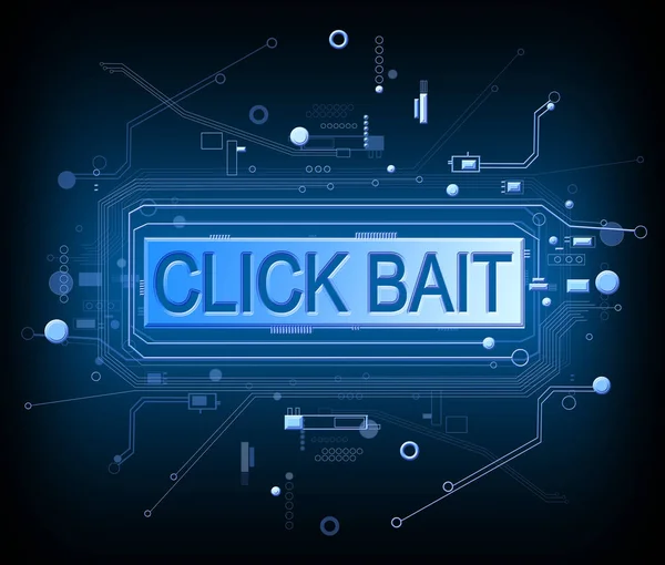 Click bait concept. — Stock Photo, Image