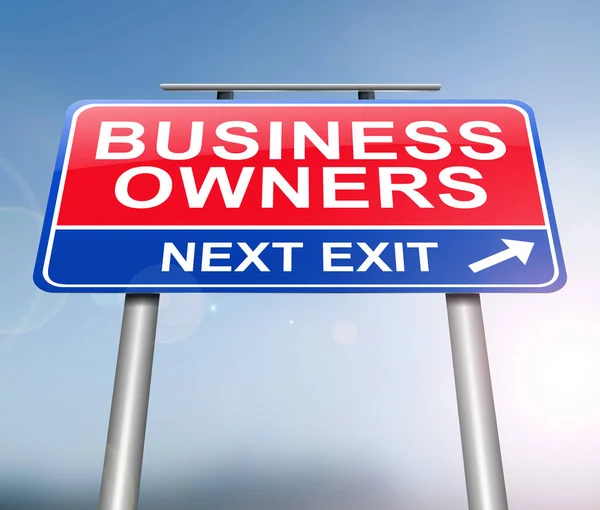 Business owner concept. — Stock Photo, Image