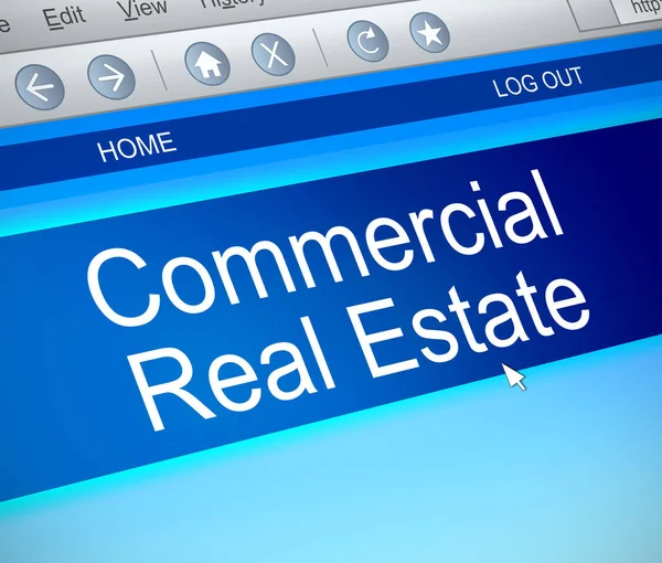 Commercial real estate concept. — Stock Photo, Image
