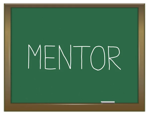 Concepto de palabra mentor . —  Fotos de Stock