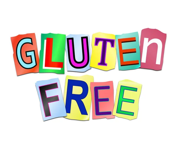 Gluten free concept. — Stock Photo, Image