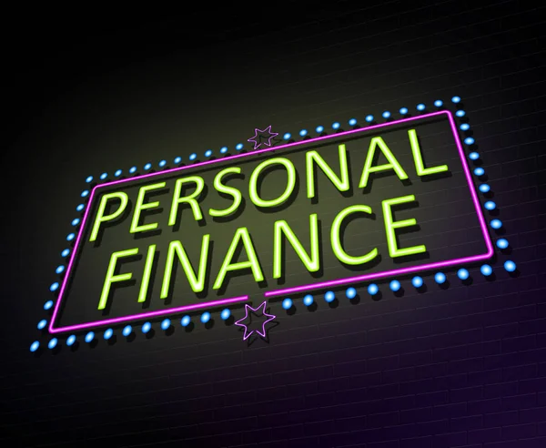 Concepto de Finanzas Personales . — Foto de Stock