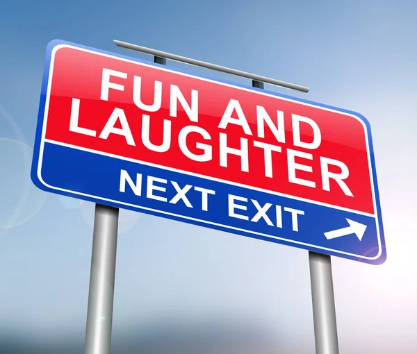 Fun and laughter concept. — Stock Photo, Image