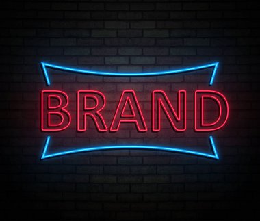 Neon marka kavramı.