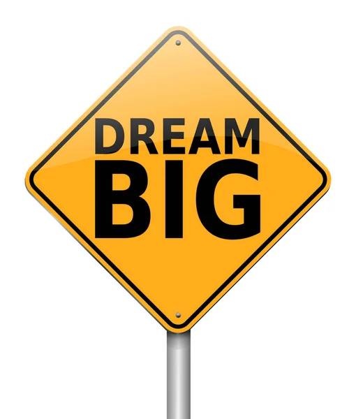 Dream big concept. — Stock Photo, Image