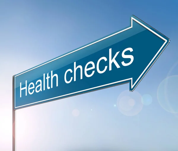 Health checks concept. — Stock Photo, Image
