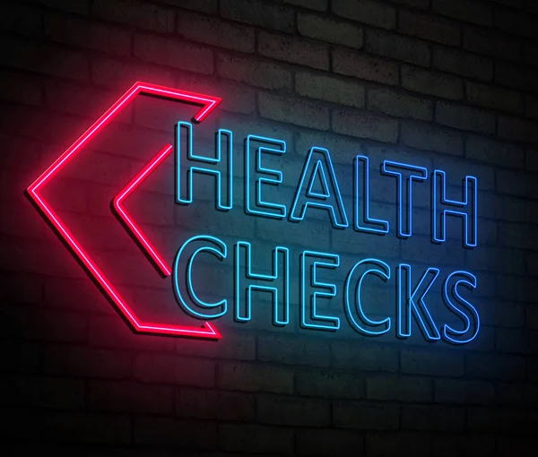 Health checks concept. — Stock Photo, Image