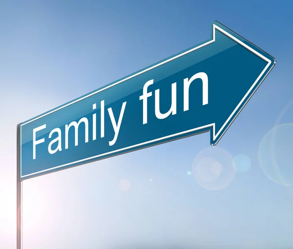 Family fun concept. — Stock Photo, Image