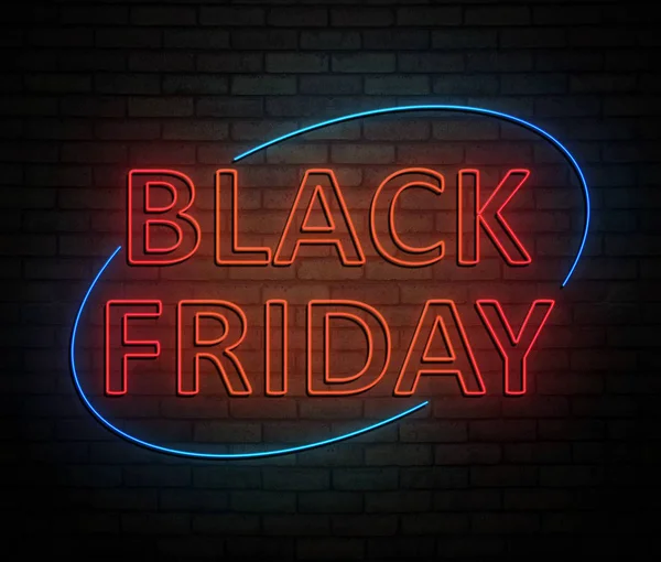 Conceito de Black Friday . — Fotografia de Stock