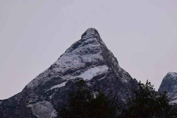 アルプスの素晴らしい山の景色. — ストック写真