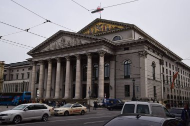 1 * cityscape Münih. Almanya'nın en güzel şehirlerinden biridir. Sonbahar 2016g.