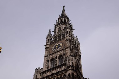 1 * cityscape Münih. Almanya'nın en güzel şehirlerinden biridir. Sonbahar 2016g. 