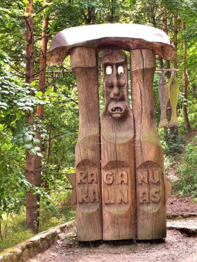 1* Witch Mountain. Juodkrante, Neringa, Lithuania. A unique museum of wooden sculptures on a sand dune. The first sculptures were created in 1979 . The museum is dominated by sculptural works inspired by local folklore.
