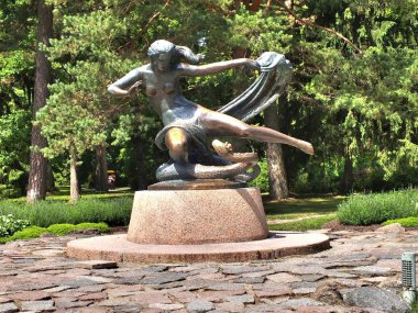 1 *** Palanga. Litvanya. Klaipeda İlçesi. Baltık Denizi kıyısında çare. 2013 yazında. 