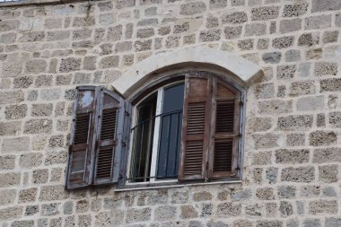 1 *** Jaffa. Güney Tel Aviv. İsrail.. Şehir manzarası. 2017 yaz.