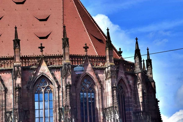 1***Nuremberg. A city in Germany. The State Of Bavaria. Located on both banks of the river Pegnitz. The second city of Bavaria in terms of population. The city\'s skyline. The summer of 2017.