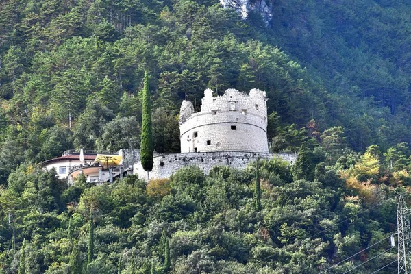 Riva Del Garda Located Shore Lake Garda Northern Italy Alps — Stock Photo, Image