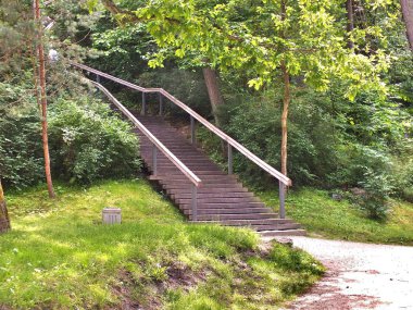 1 * Palanga. Litvanya. Avrupa. Klaipeda İlçesi. Baltık Denizi kıyısında çare. Yaz. 2 ** Palanga. Litvanya. Baltık. Tatil kasabası mimarisi.  